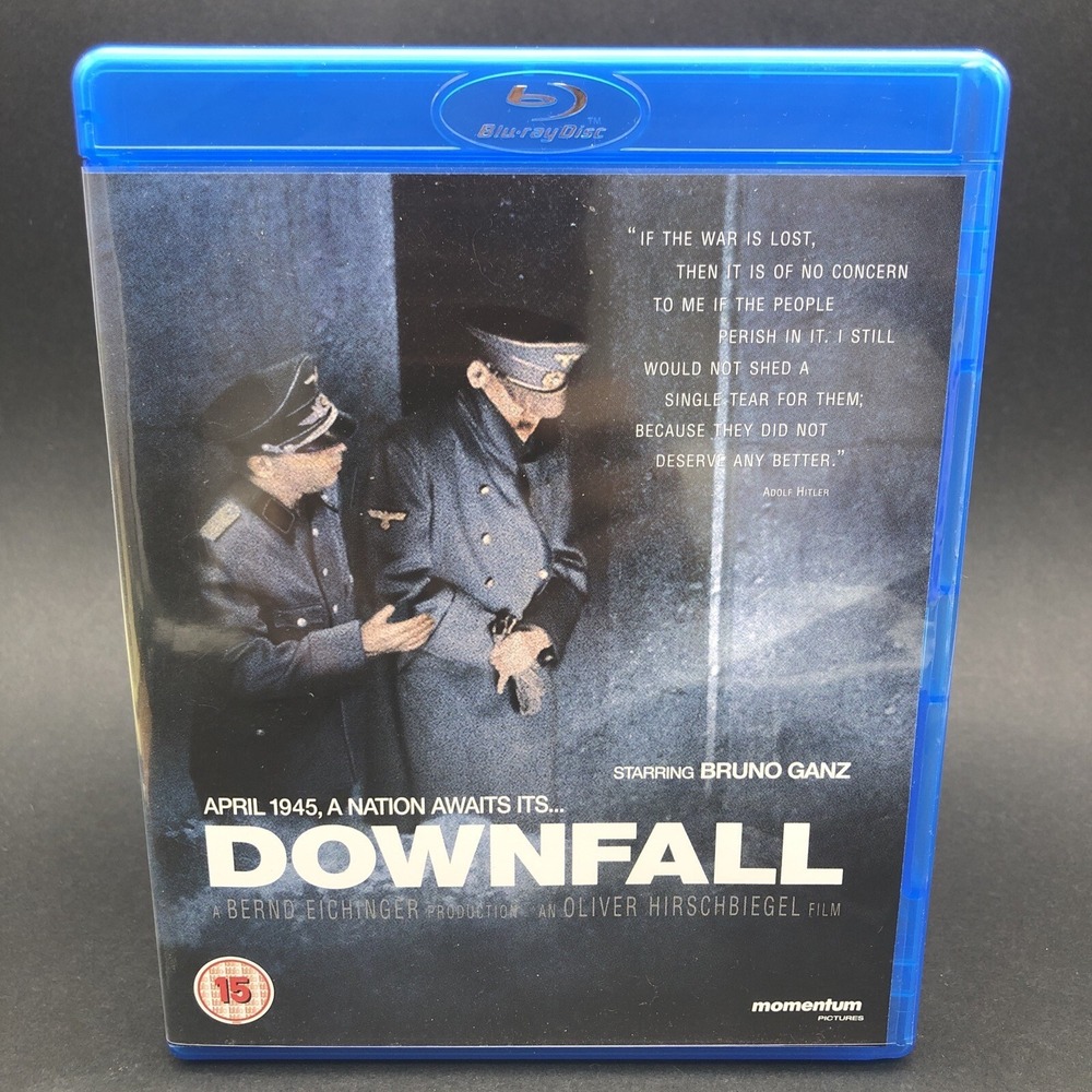 Downfall 2008 Blu-ray German Language English Subtitles (Region ABC) Like New
